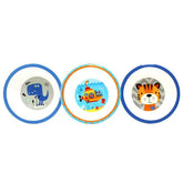 Kit 3 bowl Tigre, Dino e Submarino - Clingo